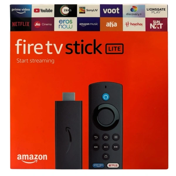 AMAZON Amazon Fire TV Stick Lite with All-New Alexa Voice Remote Lite (2ND GEN) | Streaming Media Player