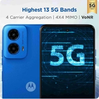 MOTOROLA Motorola Smart Phone G45 5G (Brilliant Green, 8GB RAM, 128GB Storage) | 6.5" FHD+ Display | Snapdragon 6 Gen1 Processor | 50MP Camera | 16MP Front Camera | 5000mAh Battery | 33W Charging (Brilliant Green) - 8 GB, 128 GB
