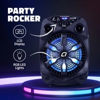 Artis BT101 20W Portable 5.0 Bluetooth Party Speaker with FM/USB/TF Card & Wired Mic (Black)