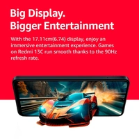 REDMI Redmi Smart Phone13 C (Starshine Green, 8GB RAM, 256GB Storage) | Powered by 4G MediaTek Helio G85 | 90Hz Display | 50MP AI Triple Camera - Green, 8 GB, 256 GB
