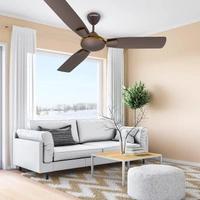Crompton HIGHSPEED TORO ANTIDUST 1200 mm (48 inch) Ceiling Fan (Brown) - Brown