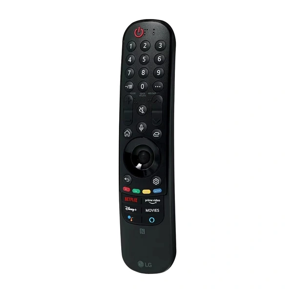 LG Compatible Voice Magic Remote AKB76045009 For MR24GA Smart TV Magic Remote With Voice, Pointer & Scroll All 6 Function (BLACK)