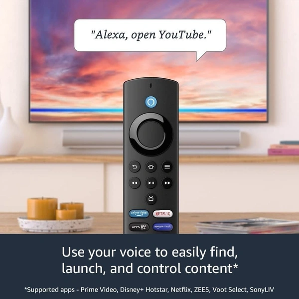 AMAZON Amazon Fire TV Stick Lite with All-New Alexa Voice Remote Lite (2ND GEN) | Streaming Media Player