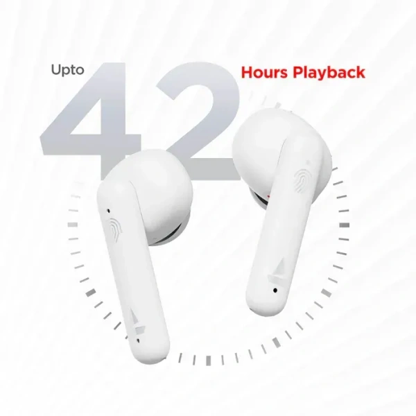 Boat AIRDOPES 148 Wireless Earphone  - White