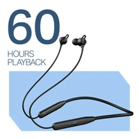 BOAT boAt Rockerz 200 Wireless Earphone with 60H Playback, ASAP™ Charge, BEAST™ Mode, ENx™ Technology (BLACK))