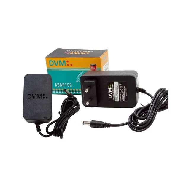 DVM SMPS Adapter 15V-1Amp DC Pin (Black)