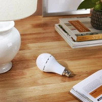 Duralite Rechargeable Emergency LED Bulb - 9W (Cool Day Light) Voltage Surge Protection