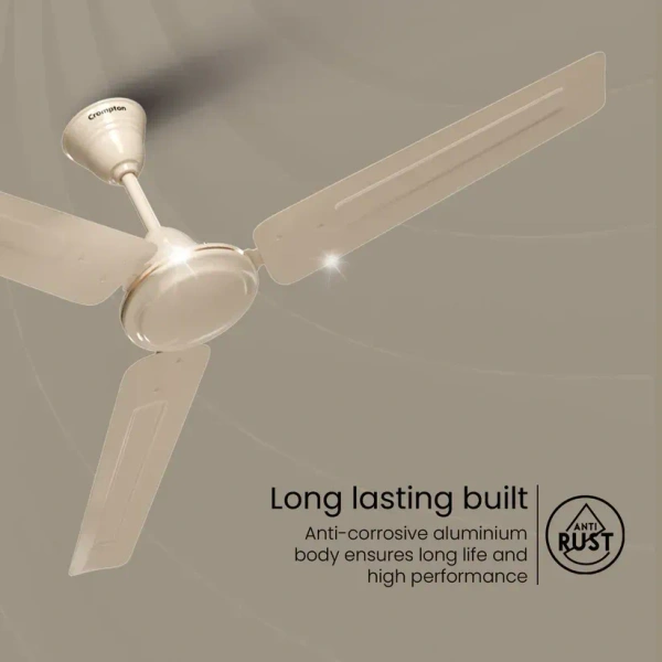 Crompton Sea Bliss 48-inch Ceiling Fan (Ivory) - Ivory
