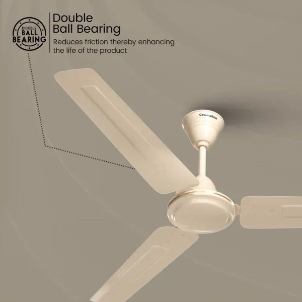 Crompton Sea Bliss 48-inch Ceiling Fan (Ivory) - Ivory