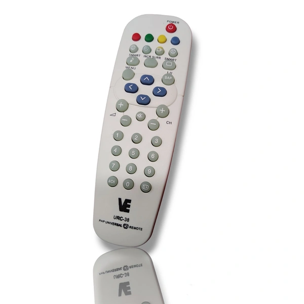 VEV Philips URC-38 PHP Universal Remote | Compatible for TV Philips Remote (Black)