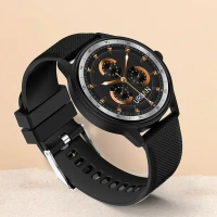 Urban Revolt | 1.4" HD IPS Display | 550 Nits | 122+ Sports Mode Smartwatch (Black) - Black