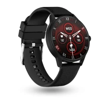 Urban Revolt | 1.4" HD IPS Display | 550 Nits | 122+ Sports Mode Smartwatch (Black) - Black
