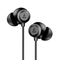 BOAT boAt Rockerz Summit Wireless Earphone with 30H Playback, ASAP™ Charge, Dual Pairing, ENx™ Technology, BEAST™ Mode (BLACK)