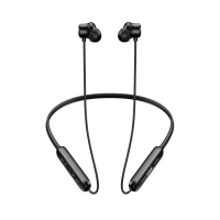 BOAT boAt Rockerz Summit Wireless Earphone with 30H Playback, ASAP™ Charge, Dual Pairing, ENx™ Technology, BEAST™ Mode (BLACK)