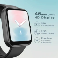 Boat boAt Wave Arcade with 1.81 inch HD Display and Bluetooth Calling Smartwatch (Black) - Black