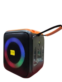 MORBI Morbi Wireless Bluetooth Speaker Deep Bass With Wireless Mic Compact  S1 (10W) (Black) - Black