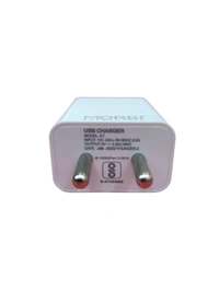 MORBI Morbi Super Fast Superior & Durable Safe And Fast Charging Type-C Cable 1m Thunder-2 (18W) (White) - White, C-Cable