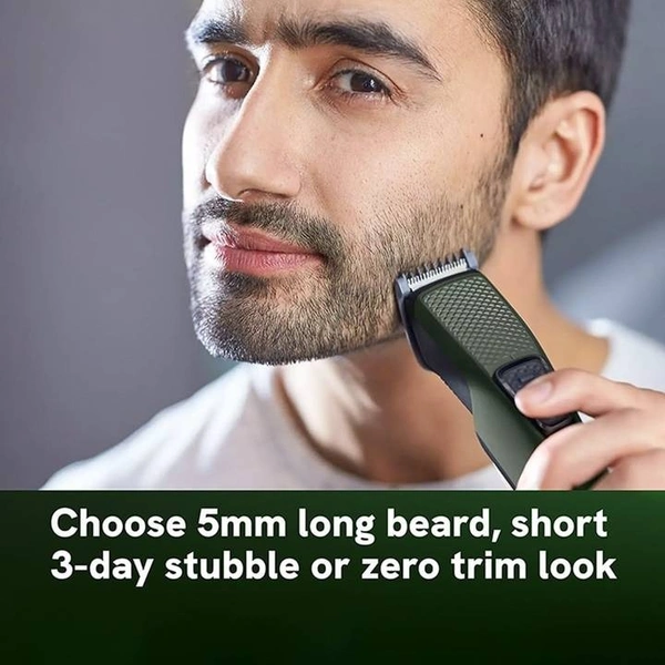 PHILIPS Philips BT1230/15 Beard Trimmer (Green, 45W, BT1230/18) - Green