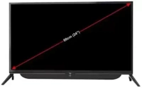 itel 24 inch A2410IE LED TV (Black)