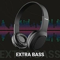 Digitek DBH 006 Wireless Bluetooth Over The Ear Headphone with Mic (Black)