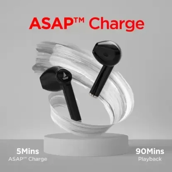 Boat boat AIRDOPES 138 Wireless Earphones (Black) - Black