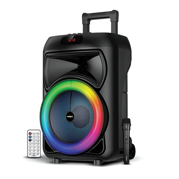 TARGET Target SB-221 Wireless Speaker PowerFul Sound Professional Party Speaker Deep Bass Output Wired Mic With Remote (BLACK)