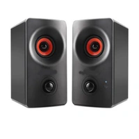 Blue Square BS-222 AC Power Multimedia Speaker Laptop/Desktop Speaker (Black)