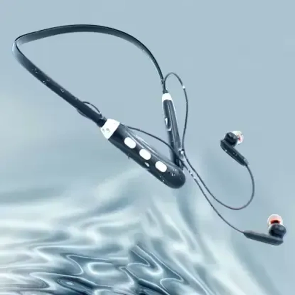 Tigotech NOIZE X1 Bluetooth Neckband | Nonstop 25hrs Playtime with Type C Bluetooth Headset  (Black)