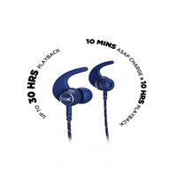 BoAt boAt Rockerz 333 Upto 30 Hours Battery Bluetooth Headset (Navy Blue)