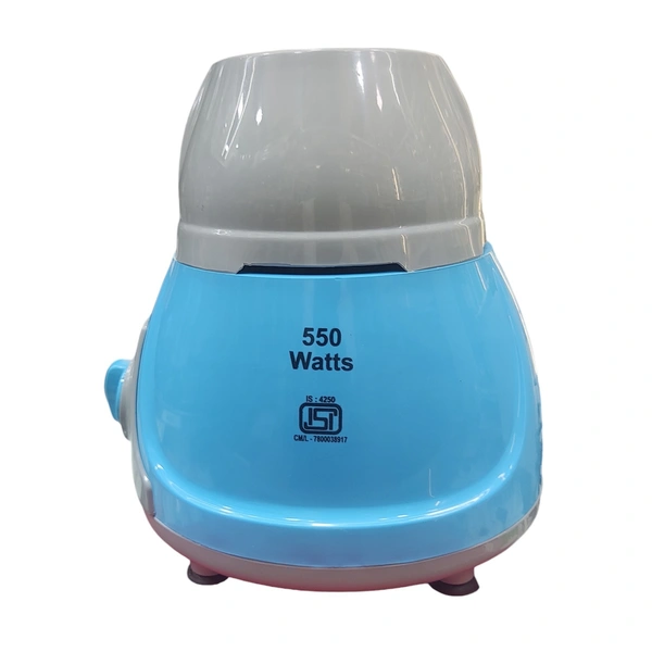 Cinch CM-104 | 550-Watt Mixer Grinder 3 Jars (Panther Blue)