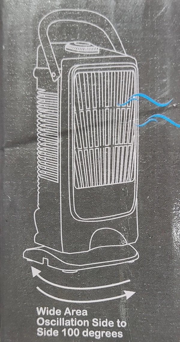 VEV Mini Tower Multipurpose Portable Oscillating Fan