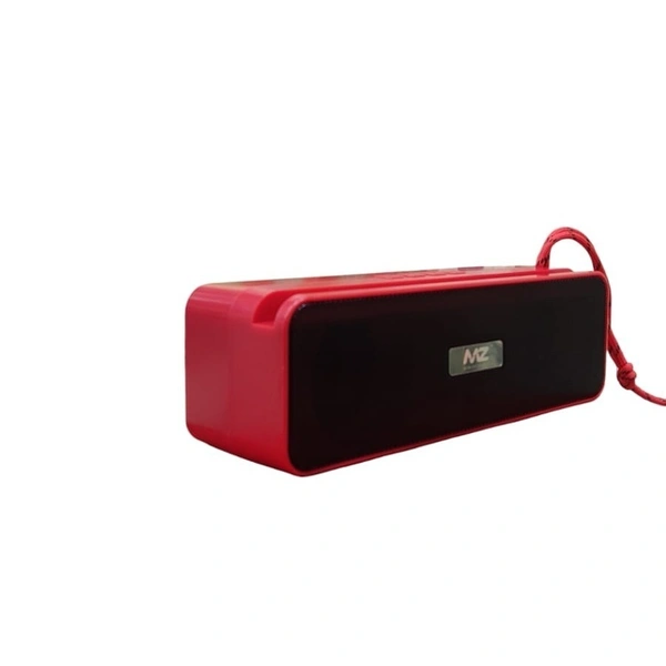 MZ M204 (Portable Bluetooth Speaker) Dynamic Thunder Sound with High Bass 10 W Bluetooth Speaker (Red) - Red