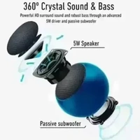 JBL VEV JBL Mini Boost 8 4D Power Bass Metal Speaker |Bluetooth Mini Boost 8 Speaker TWS Stereo Sound (Available in Multicolor)