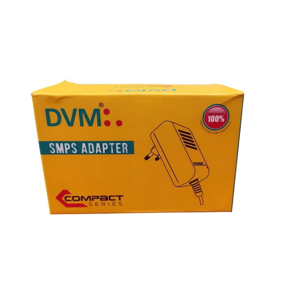 DVM 5V- 1AMP DC+ SONY PIN SMPS Adapter (Black)