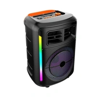 TARGET Target SB-225 SPEAKER Wireless Portable Speaker 12 Hours Play Time Dual Equalizer Modes For Normal & Deep Bass Output Wired Mic With Remote (BLACK) - Black