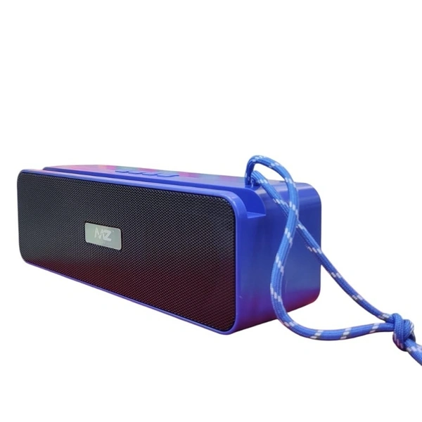 MZ M204 (Portable Bluetooth Speaker) Dynamic Thunder Sound with High Bass 10 W Bluetooth Speaker (Blue) - Blue