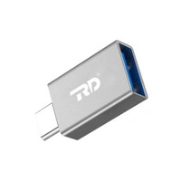 RD USB 3.1 To Type-C OTG-3 Connector (PC-20) Driver For Smart Phone & Tablets (Grey)