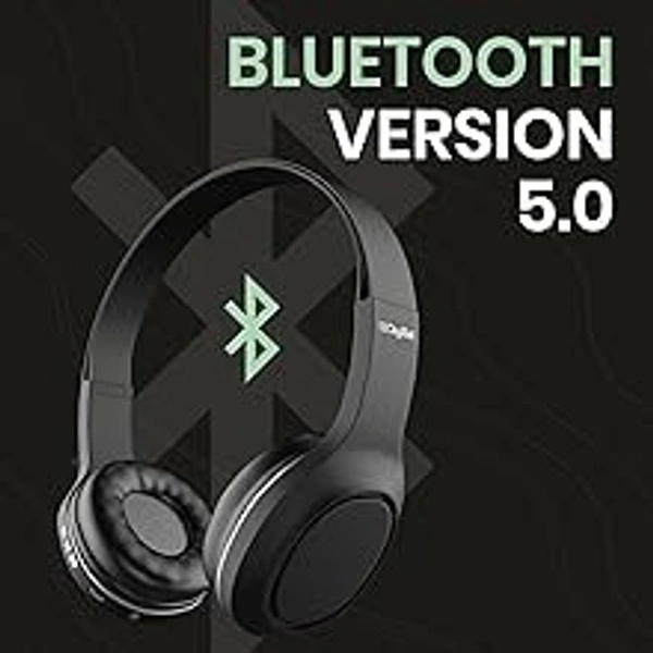 Digitek DBH 006 Wireless Bluetooth Over The Ear Headphone with Mic (Black)