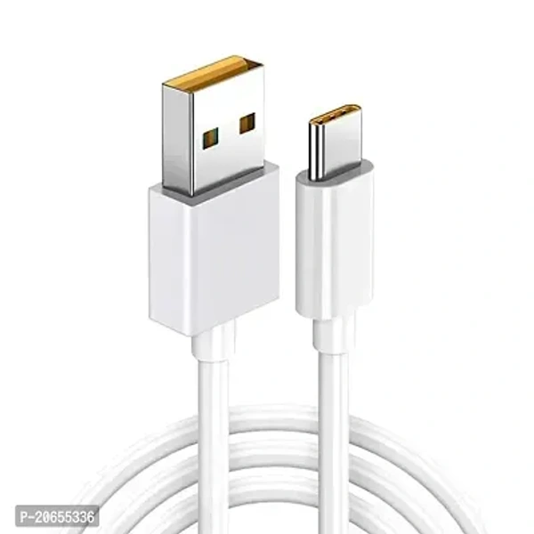 VEV Vivo Data Cable Fast Charging | Type-C | 90W Output | Super Charger (White)