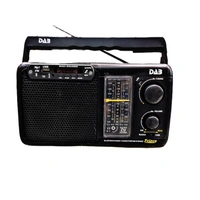 Empire Portable Radio | Bluetooth Device Connectivity | Audio Sets The Mood (Black)