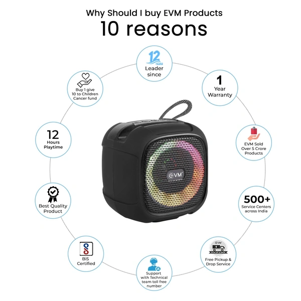 EVM Engroove BTS-202 Bluetooth Speaker (BTS-202)