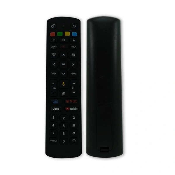 VEV Jio Set Top Box Remote Compatiable For Jio Set Top Box With Live TV, Jio TV+, Disney Hotstar, Netflix, Voot, YouTube (BLACK)