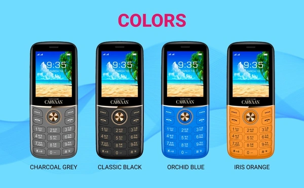CARVAAN SAREGAMA Bhojpuri (Don M23) Keypad Mobile Phone - 351 Pre-Loaded Bhojpuri songs (Orchid Blue) - Orchid Blue