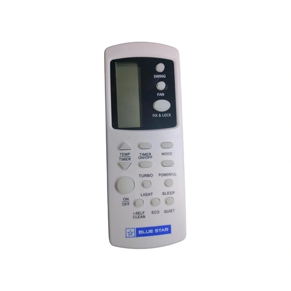 VEV Blue Star Split AC Remote Control Compatible For Blue Star AC
