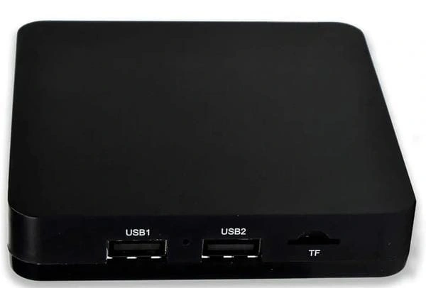 VM Pro 1 Set Top Box OTT TV Box Ultra High Definition 4K Android TV Box - Ram 2GB / Rom 16GB Free TV Entertainment (BLACK)