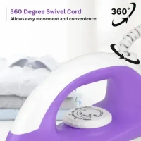 Fabiano Oasis Dry Iron 1100 Watt Light Weight Dry Iron (Purple)