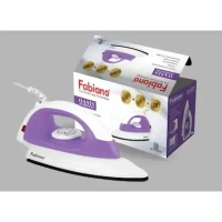 Fabiano Oasis Dry Iron 1100 Watt Light Weight Dry Iron (Purple)