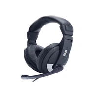 foxin FHM-DYNAMIC Multimedia Headphone with mic (Black)