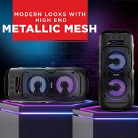 Intex BEAST 1003 Portable Wireless BT Speaker with 12W Sound Output, Up to 8 Hrs Music Play Time, True Wireless Feature, Multi-Connectivity Modes (Black)