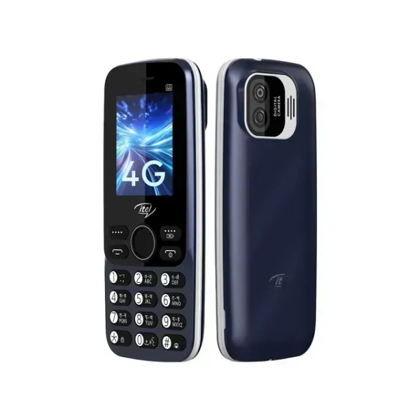 Itel itel Super Guru 4G - With King Media Support as YouTube, YouTube Shorts and UPI Payment Support (BLUE) - Blue